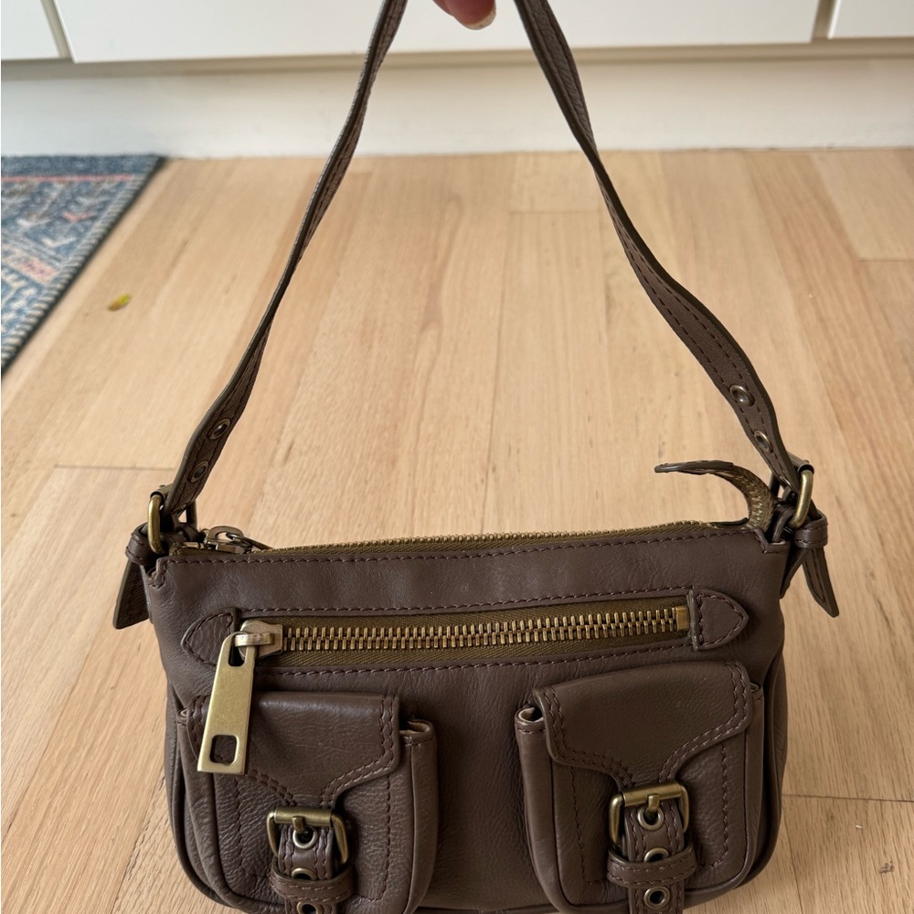 Marc Jacobs Limited Edition green brown pochette handbag shoulder bag Italy - Picture 10 of 10